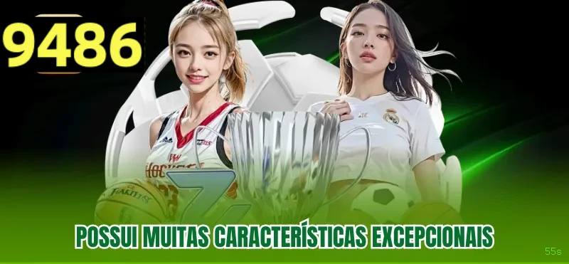 Imagem promocional do cassino online da 55s mostrando jogos ao vivo